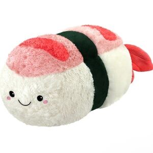 ❌️ SOLD ❌️ Squishable Comfort Food Shrimp Sushi 15” Stuffed-animal Plush